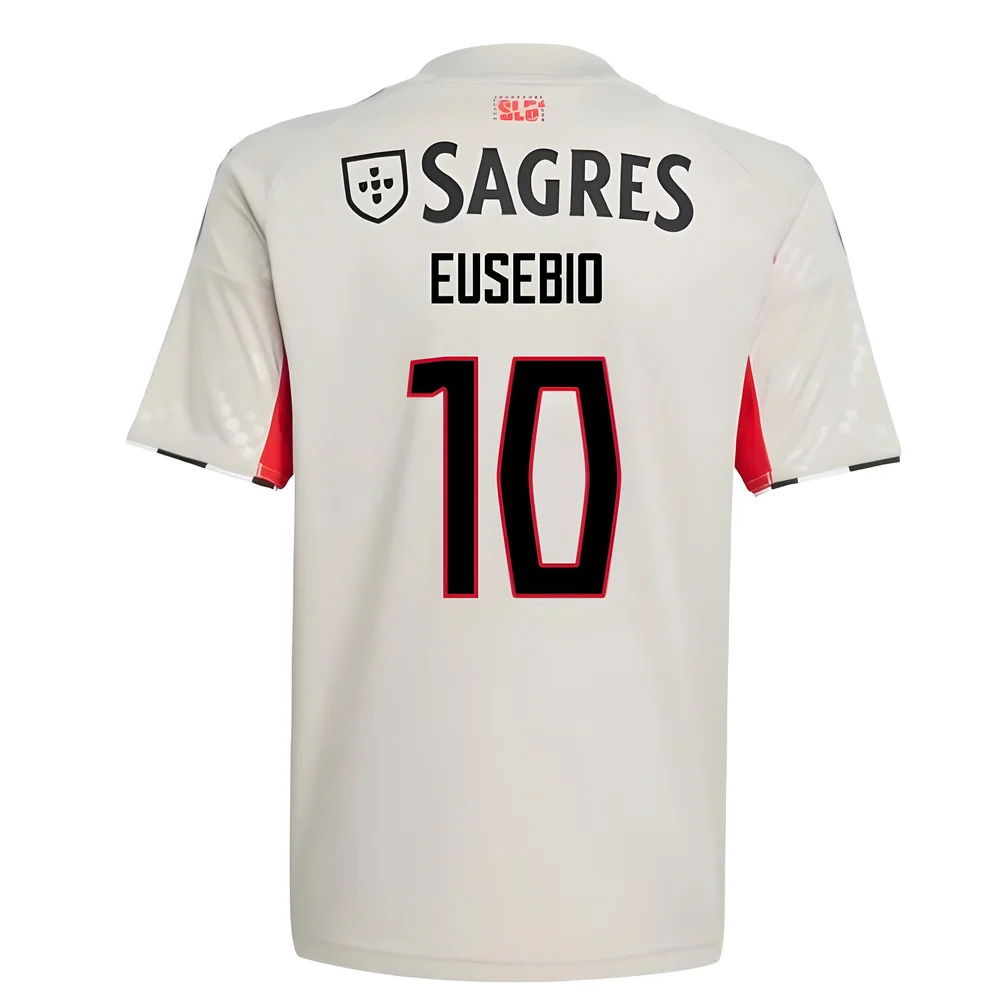 2025-2026 Benfica Away Shirt (Kids) (Eusebio 10)