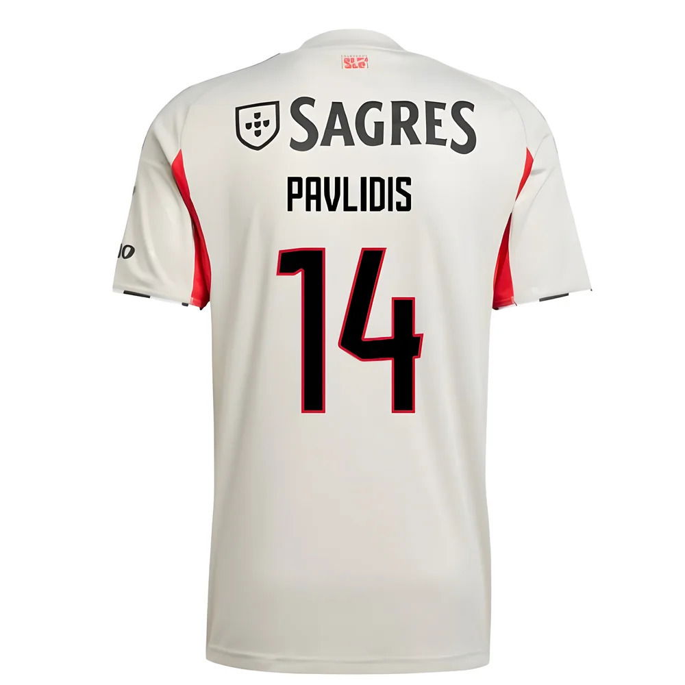 2025-2026 Benfica Away Shirt (Pavlidis 14)