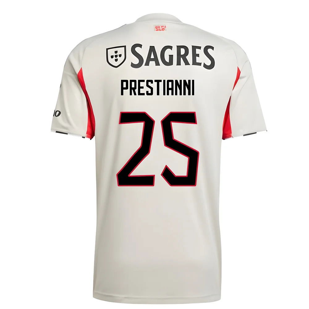 2025-2026 Benfica Away Shirt (Prestianni 25)
