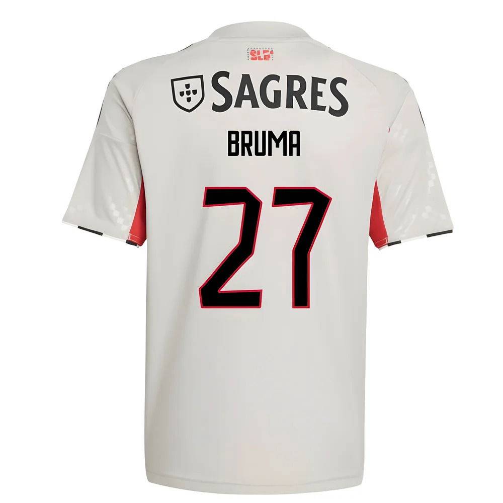 2025-2026 Benfica Away Youth Kit (Bruma 27)