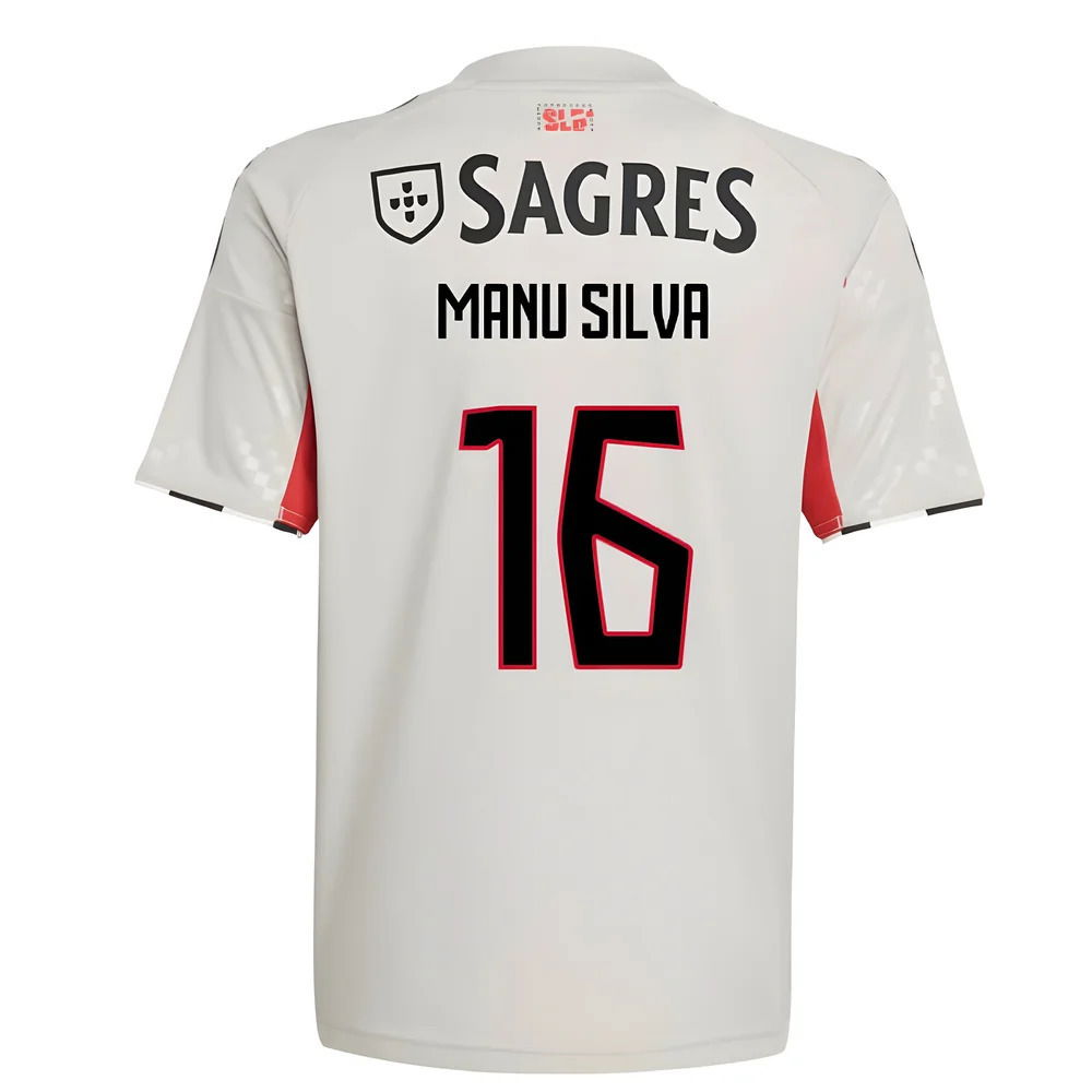 2025-2026 Benfica Away Youth Kit (Manu Silva 16)