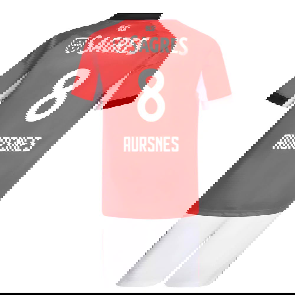2025-2026 Benfica Home Youth Kit (Aursnes 8)