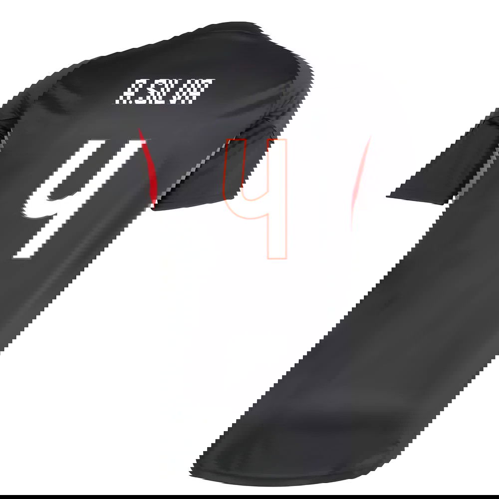 2025-2026 Benfica Training Jersey (Black) (A.Silva 4)