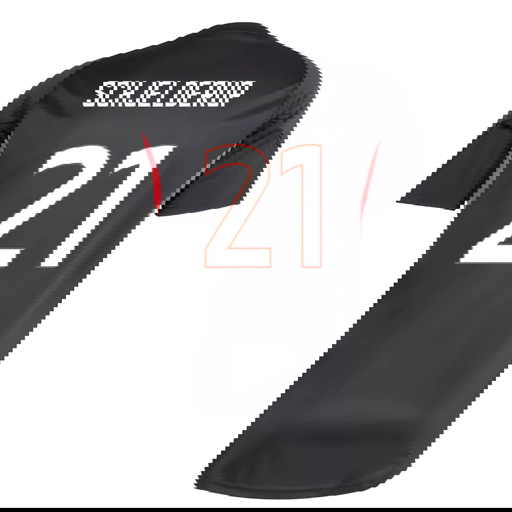 2025-2026 Benfica Training Jersey (Black) (Schjelderup 21)