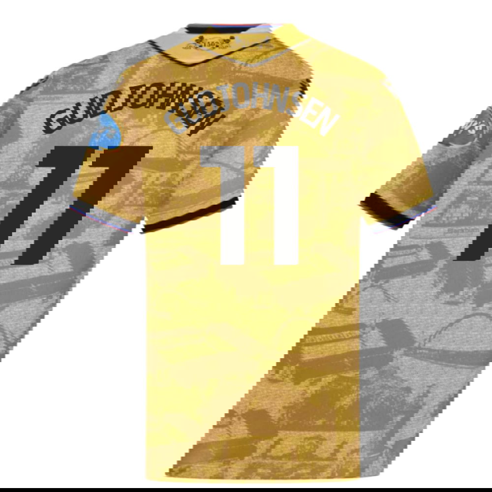 2025-2026 Blackburn Rovers Away Shirt (Gudjohnsen 11)