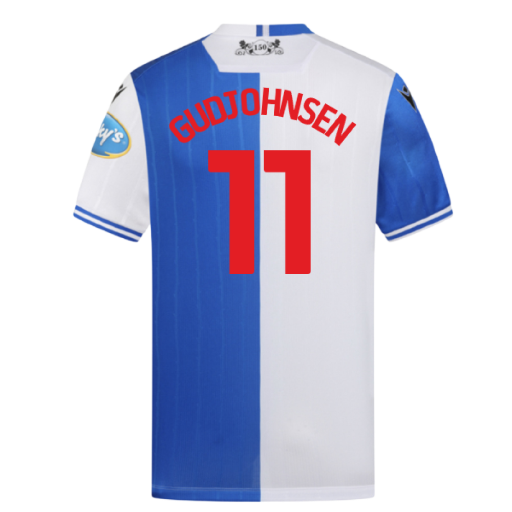 2025-2026 Blackburn Rovers Home Shirt (Gudjohnsen 11)