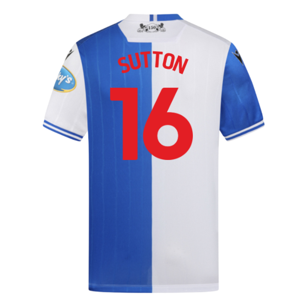 2025-2026 Blackburn Rovers Home Shirt (Sutton 16)