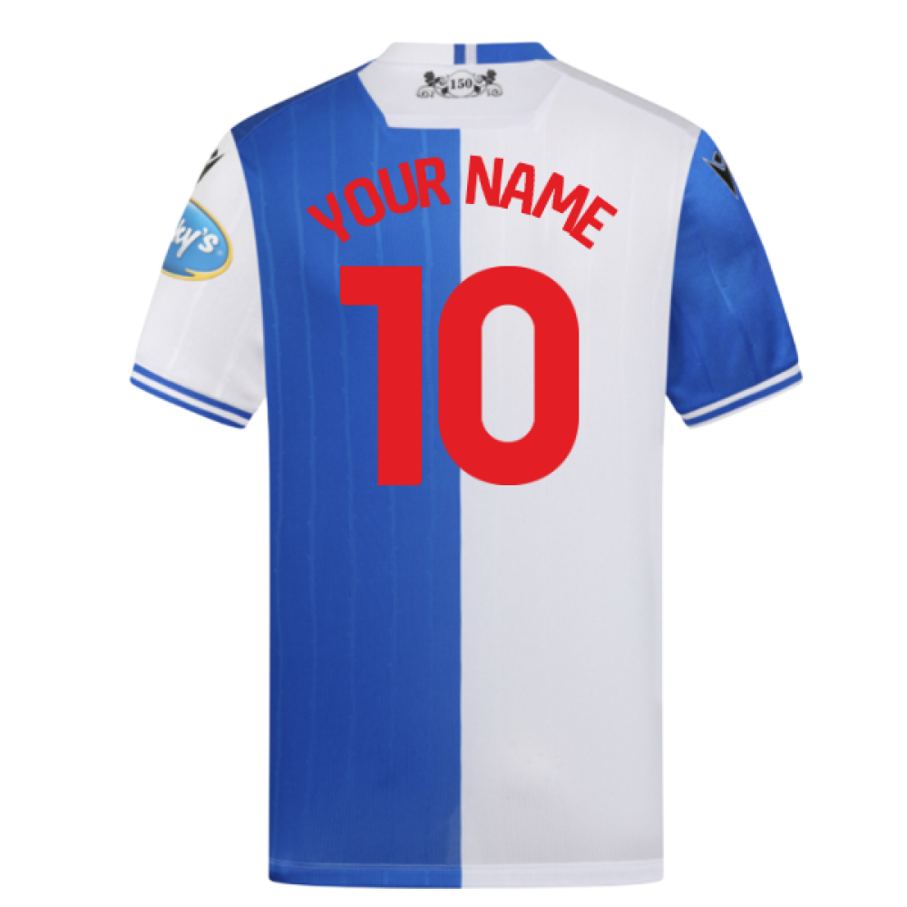 2025-2026 Blackburn Rovers Home Shirt (Your Name)
