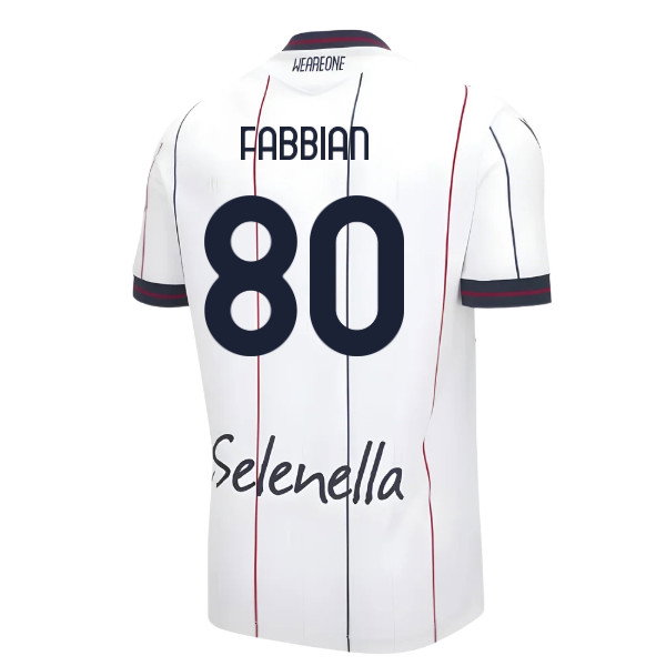 2025-2026 Bologna Away Shirt (Fabbian 80)