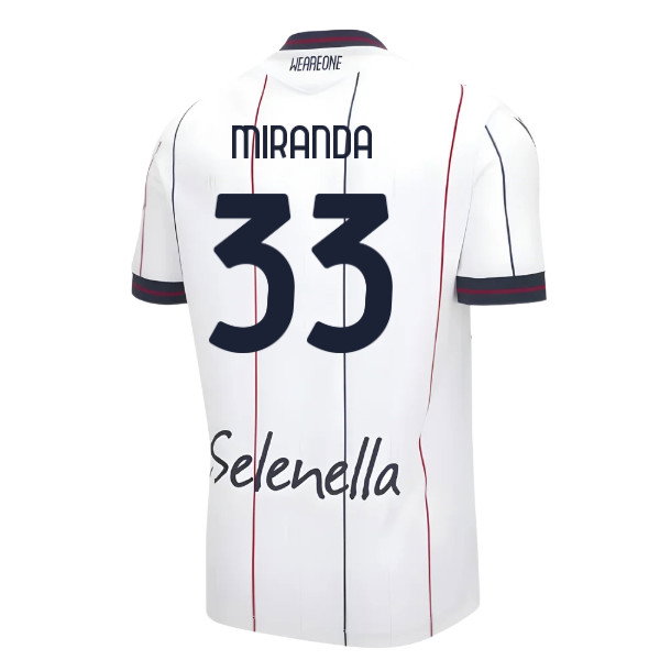 2025-2026 Bologna Away Shirt (Miranda 33)