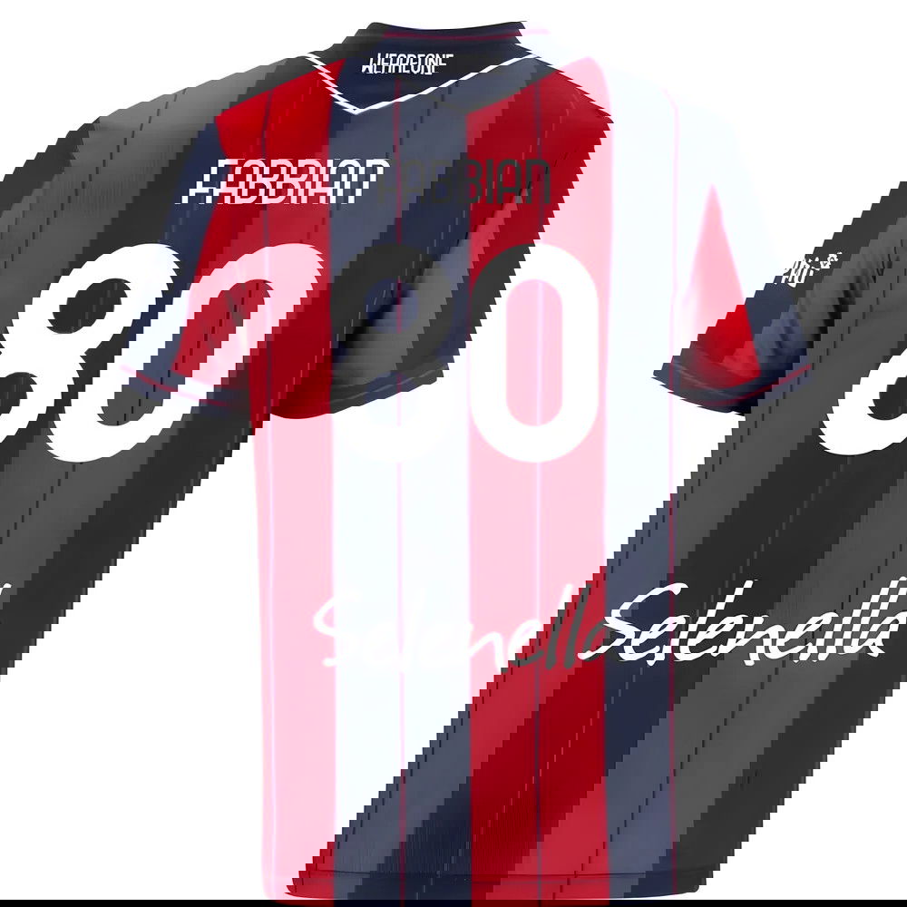 2025-2026 Bologna Home Shirt (Fabbian 80)