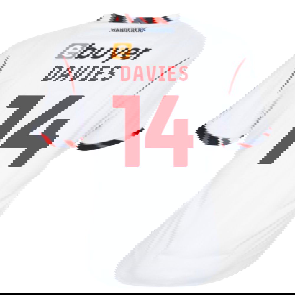 2025-2026 Bolton Wanderers Home Shirt (Davies 14)