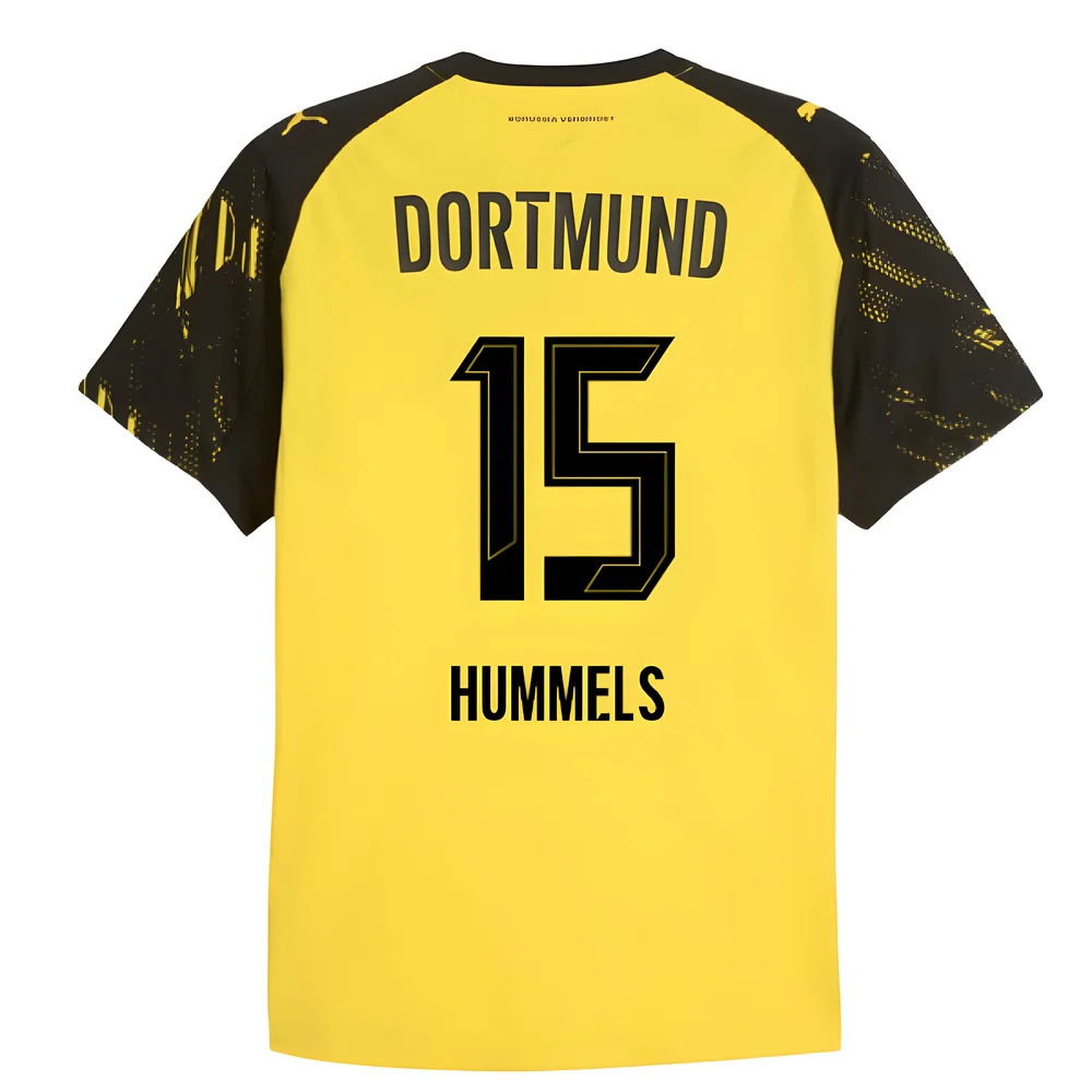2025-2026 Borussia Dortmund Authentic Home Shirt (Hummels 15)