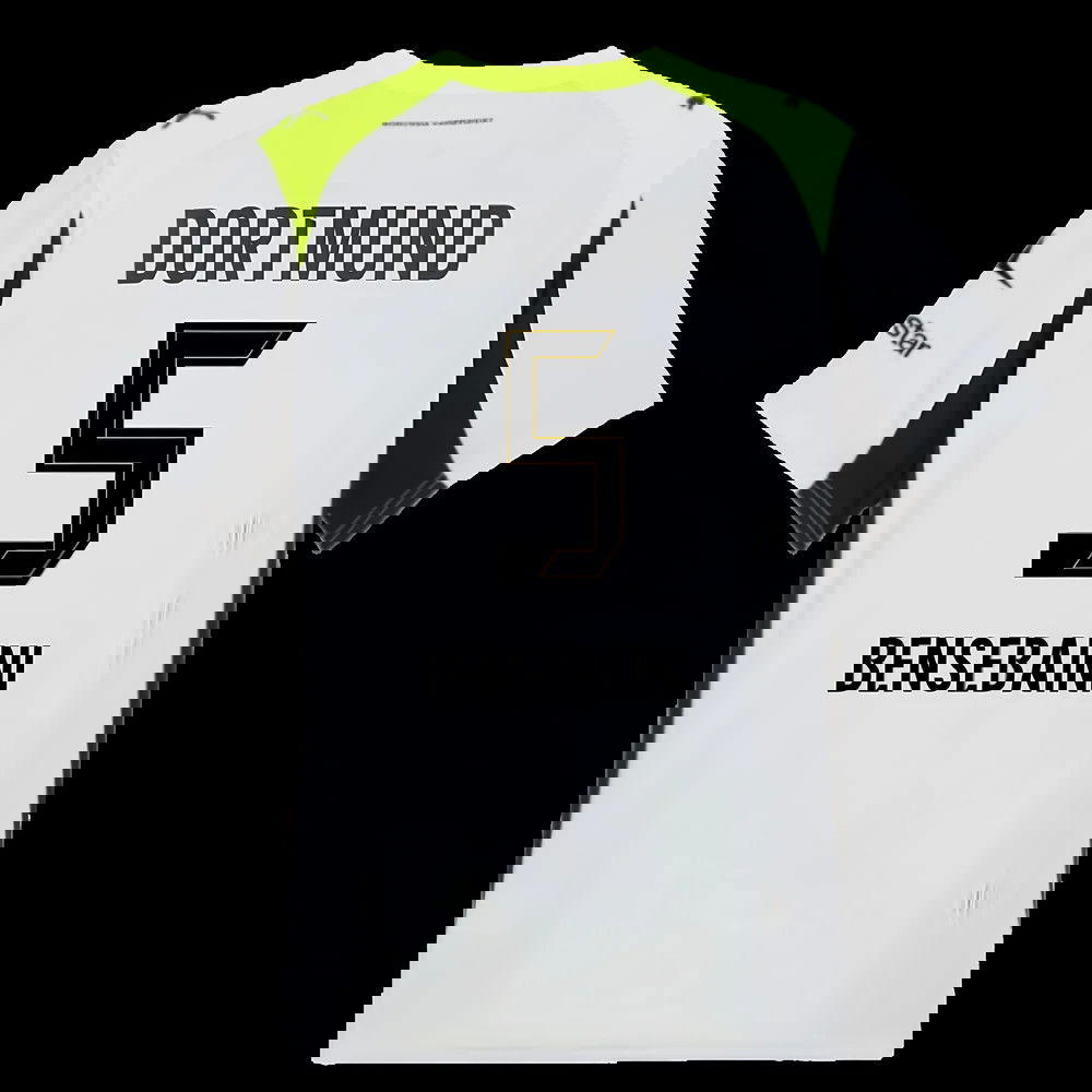 2025-2026 Borussia Dortmund Away Shirt (Bensebaini 5)