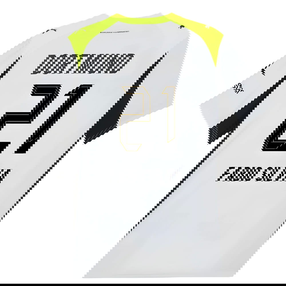 2025-2026 Borussia Dortmund Away Shirt (Fabio Silva 21)