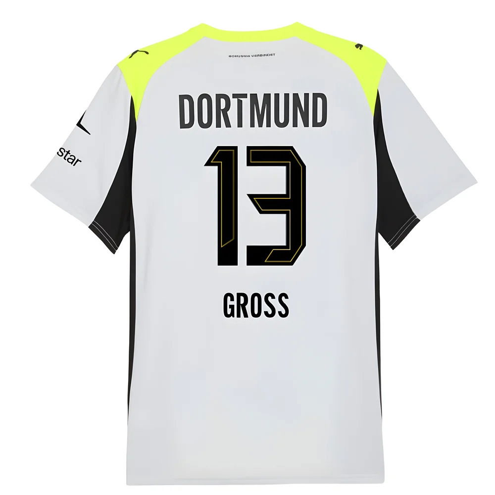 2025-2026 Borussia Dortmund Away Shirt (Gross 13)