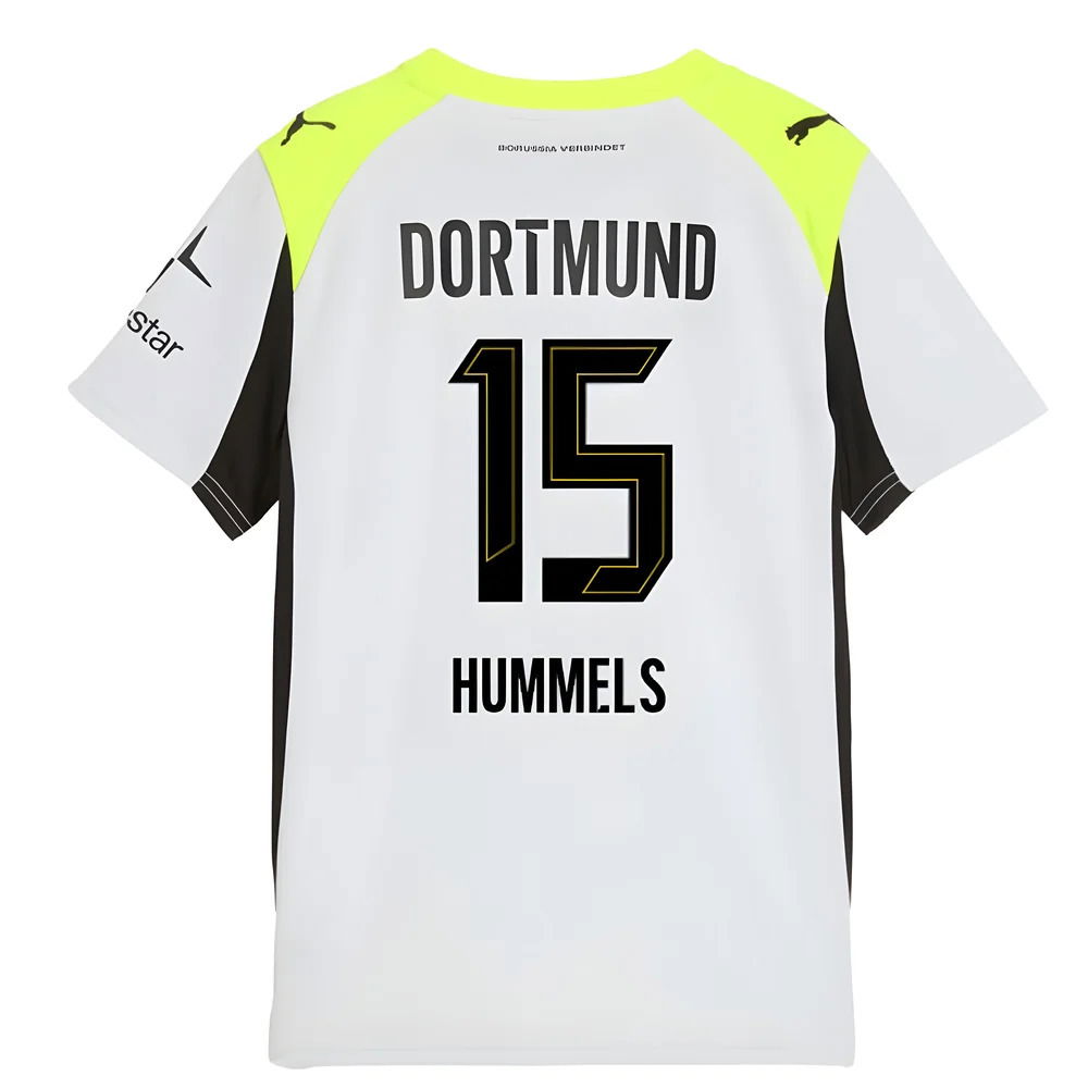 2025-2026 Borussia Dortmund Away Shirt (Kids) (Hummels 15)