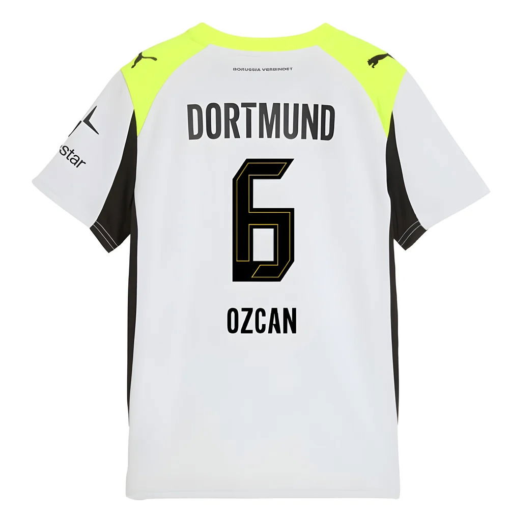 2025-2026 Borussia Dortmund Away Shirt (Kids) (Ozcan 6)
