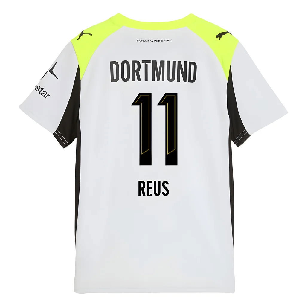 2025-2026 Borussia Dortmund Away Shirt (Kids) (Reus 11)