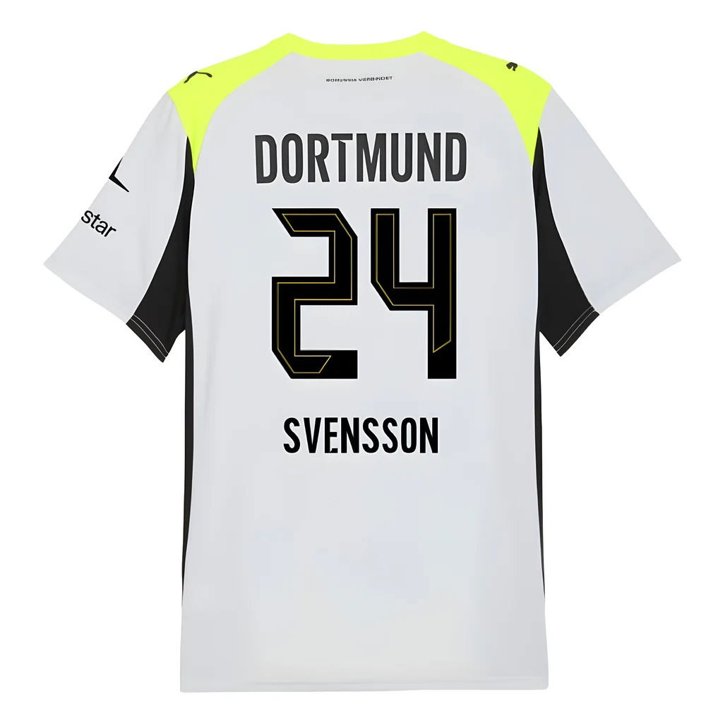 2025-2026 Borussia Dortmund Away Shirt (Svensson 24)