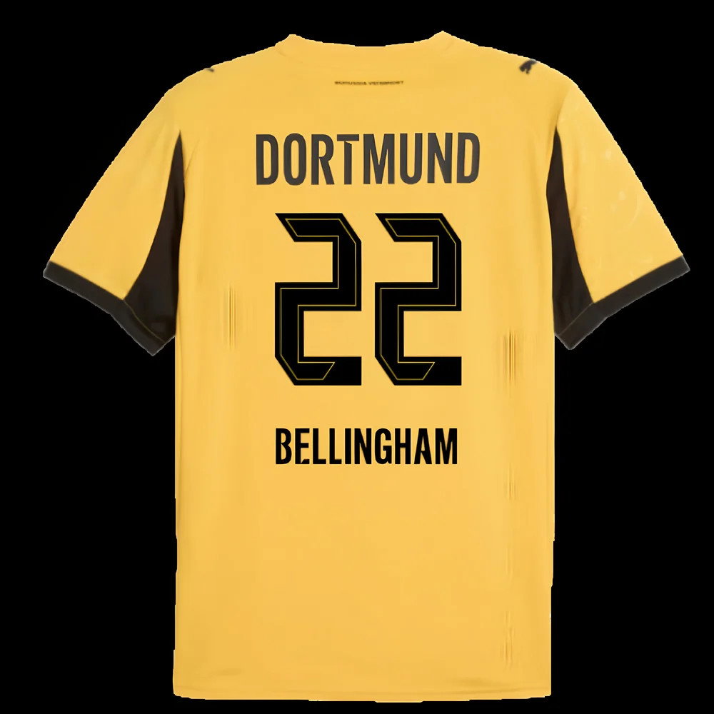 2025-2026 Borussia Dortmund Cup Shirt (Bellingham 22)