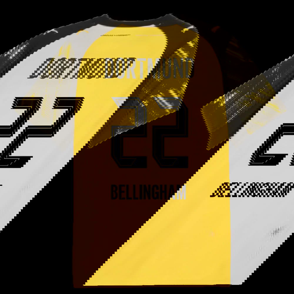 2025-2026 Borussia Dortmund Home Shirt (Bellingham 22)