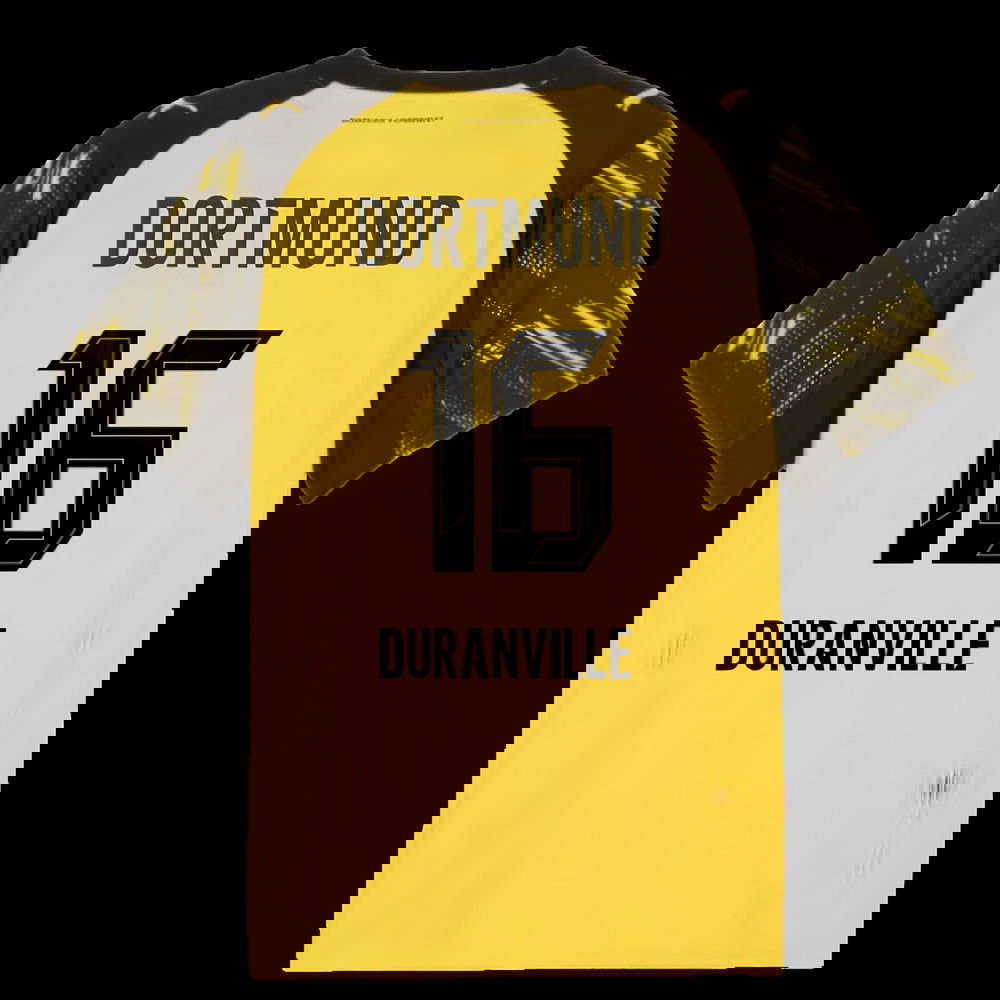 2025-2026 Borussia Dortmund Home Shirt (Duranville 16)