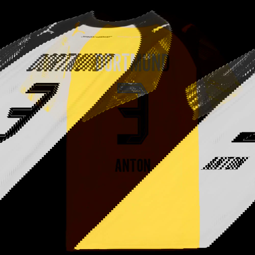 2025-2026 Borussia Dortmund Home Shirt (Kids) (Anton 3)