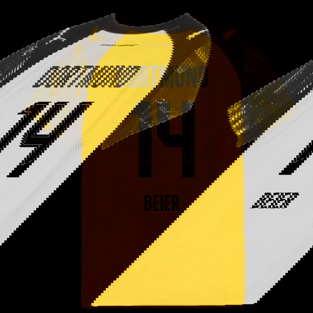 2025-2026 Borussia Dortmund Home Shirt (Kids) (Beier 14)