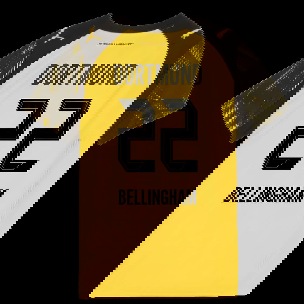 2025-2026 Borussia Dortmund Home Shirt (Kids) (Bellingham 22)