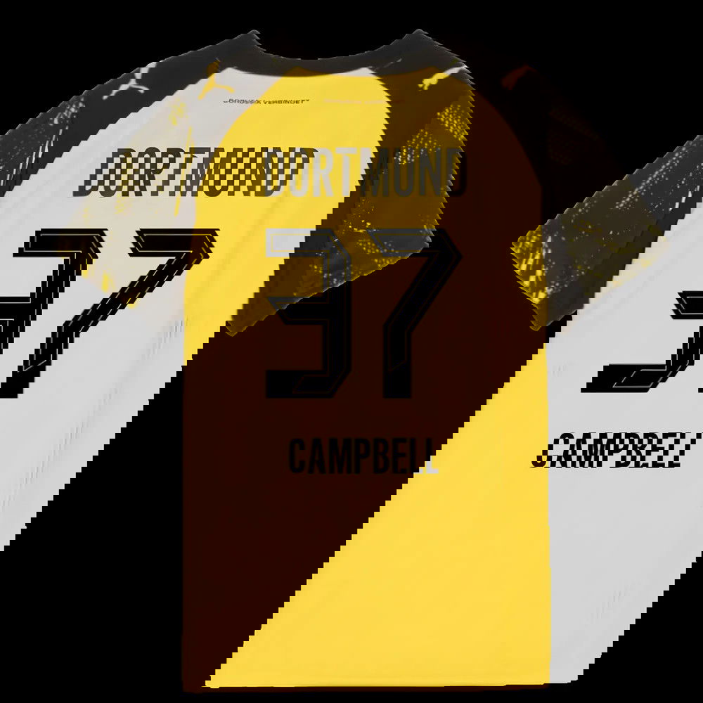 2025-2026 Borussia Dortmund Home Shirt (Kids) (Campbell 37)