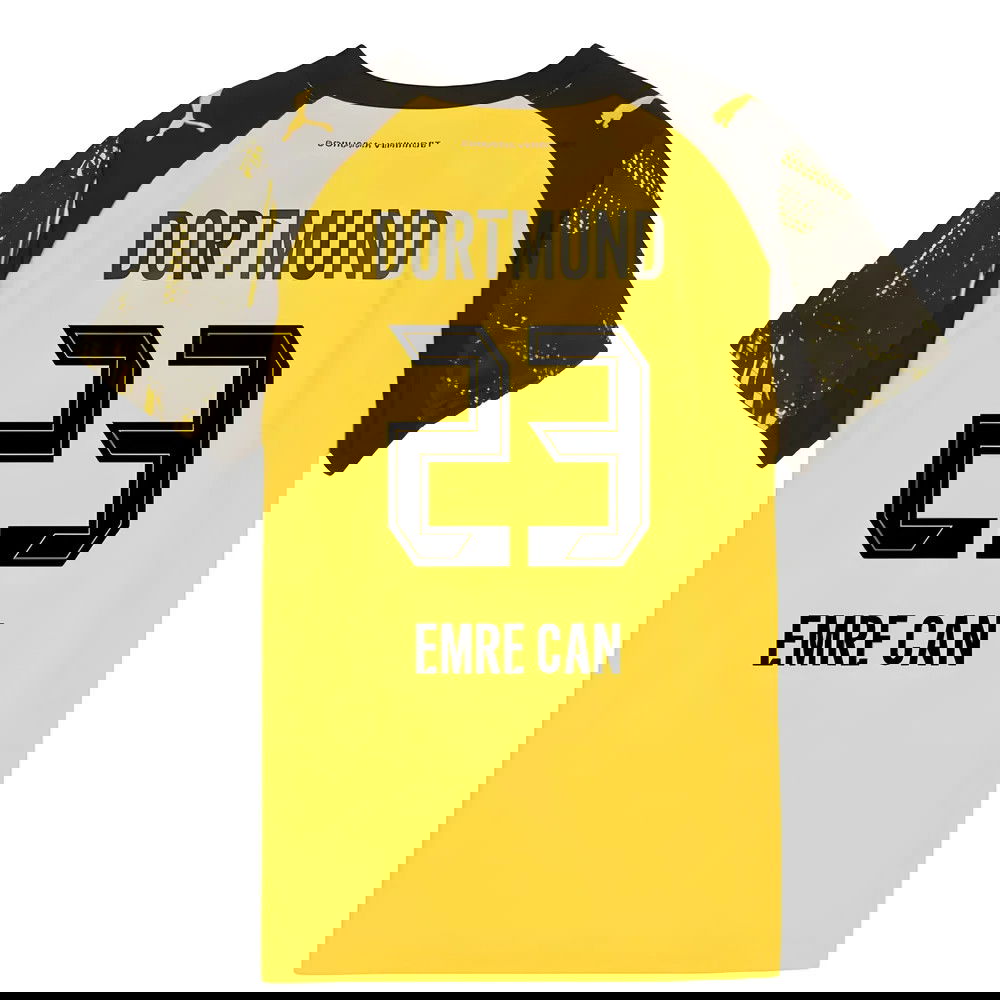2025-2026 Borussia Dortmund Home Shirt (Kids) (Emre Can 23)
