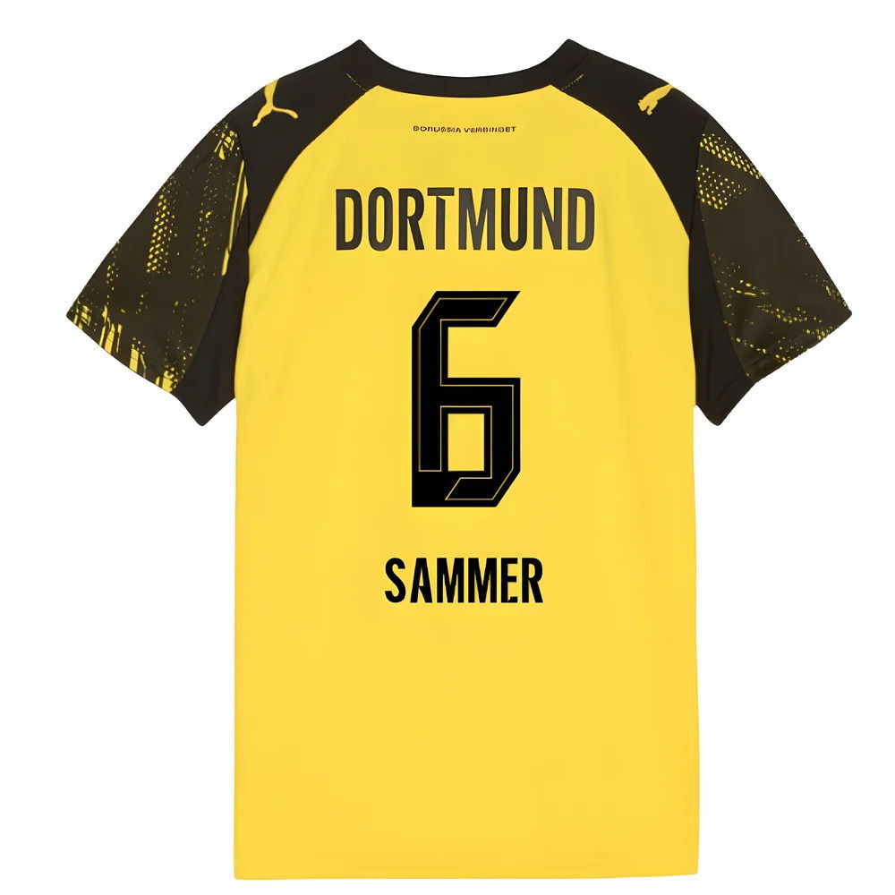 2025-2026 Borussia Dortmund Home Shirt (Kids) (Sammer 6)