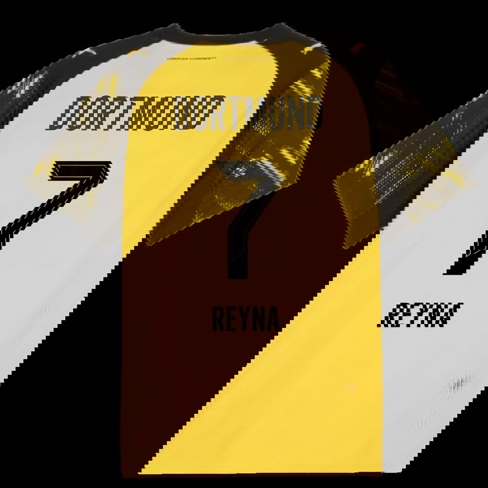 2025-2026 Borussia Dortmund Home Shirt (Reyna 7)