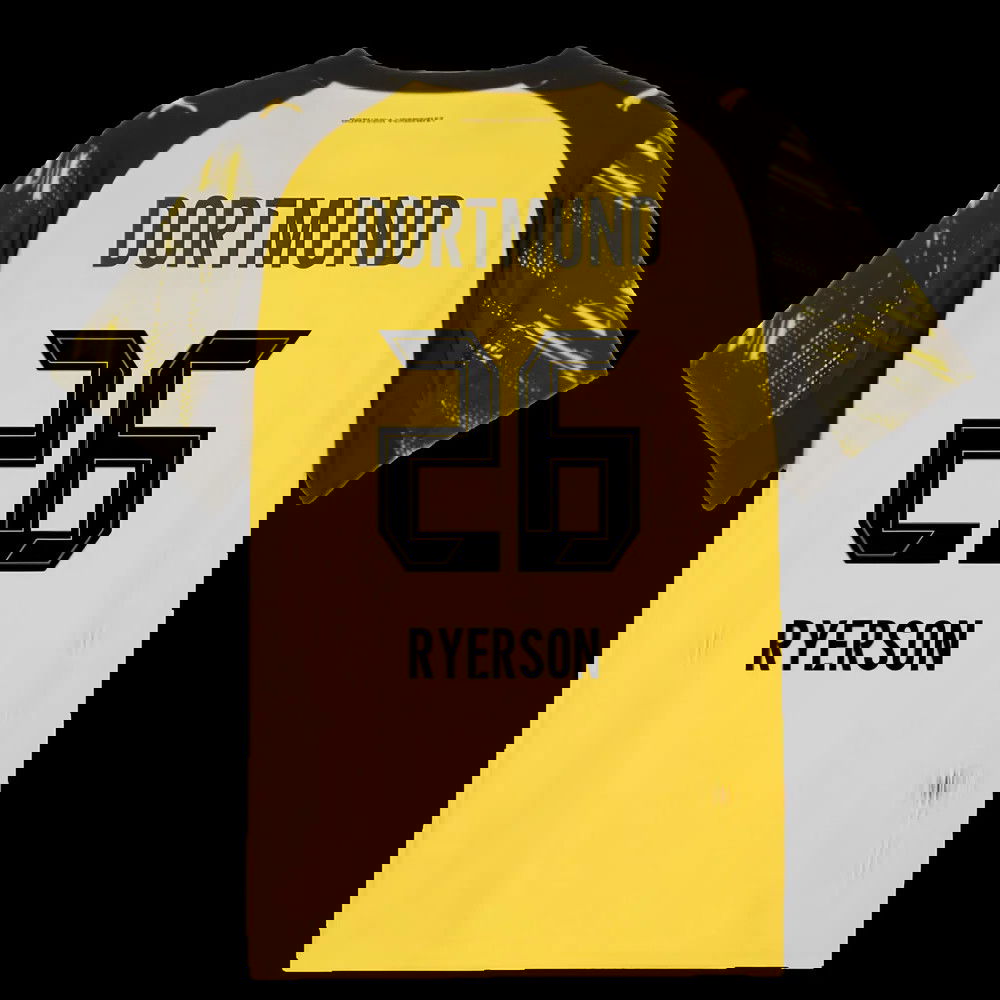 2025-2026 Borussia Dortmund Home Shirt (Ryerson 26)