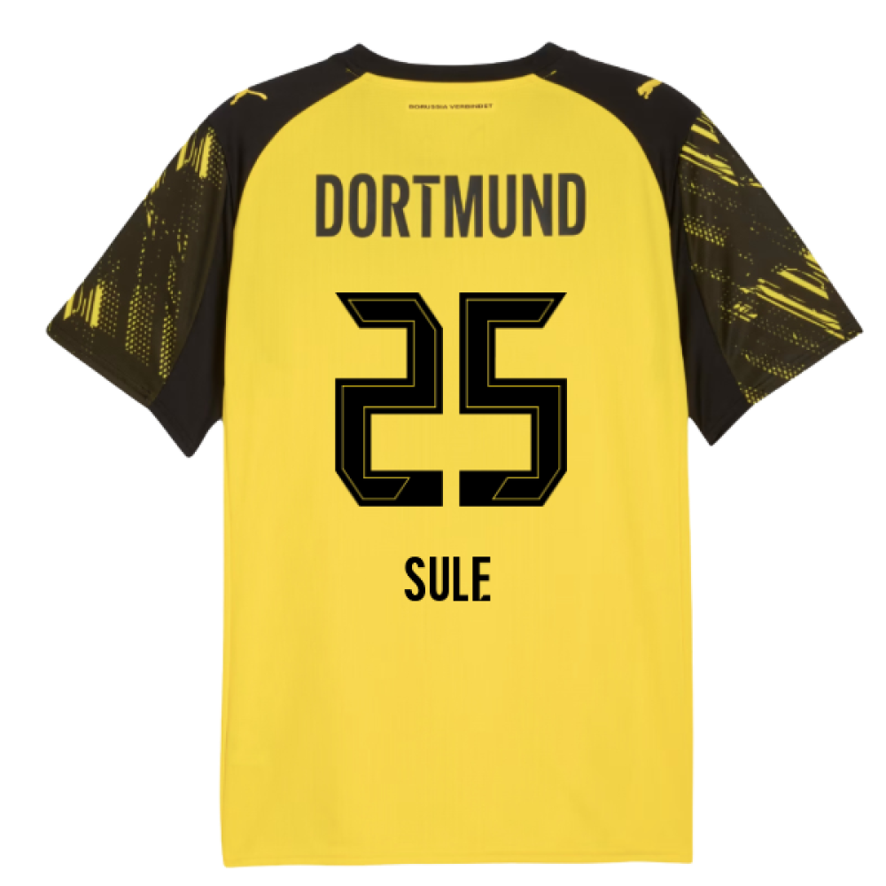 2025-2026 Borussia Dortmund Home Shirt (Sule 25)
