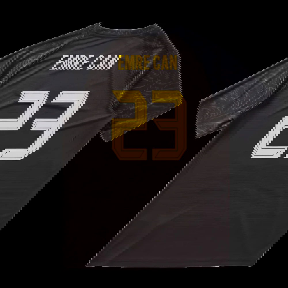 2025-2026 Borussia Dortmund Warm Up Jersey (Black) (Emre Can 23)