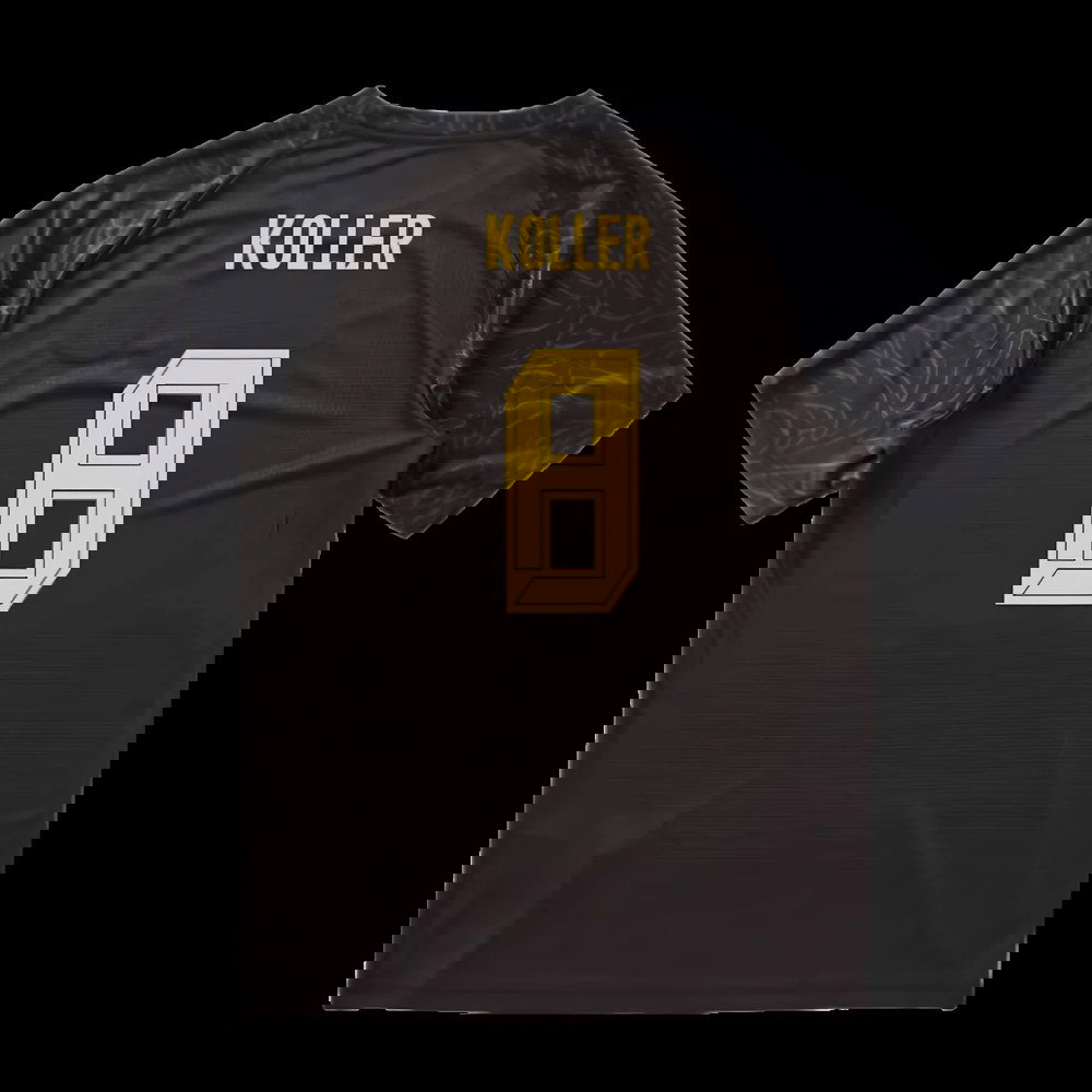 2025-2026 Borussia Dortmund Warm Up Jersey (Black) (Koller 8)