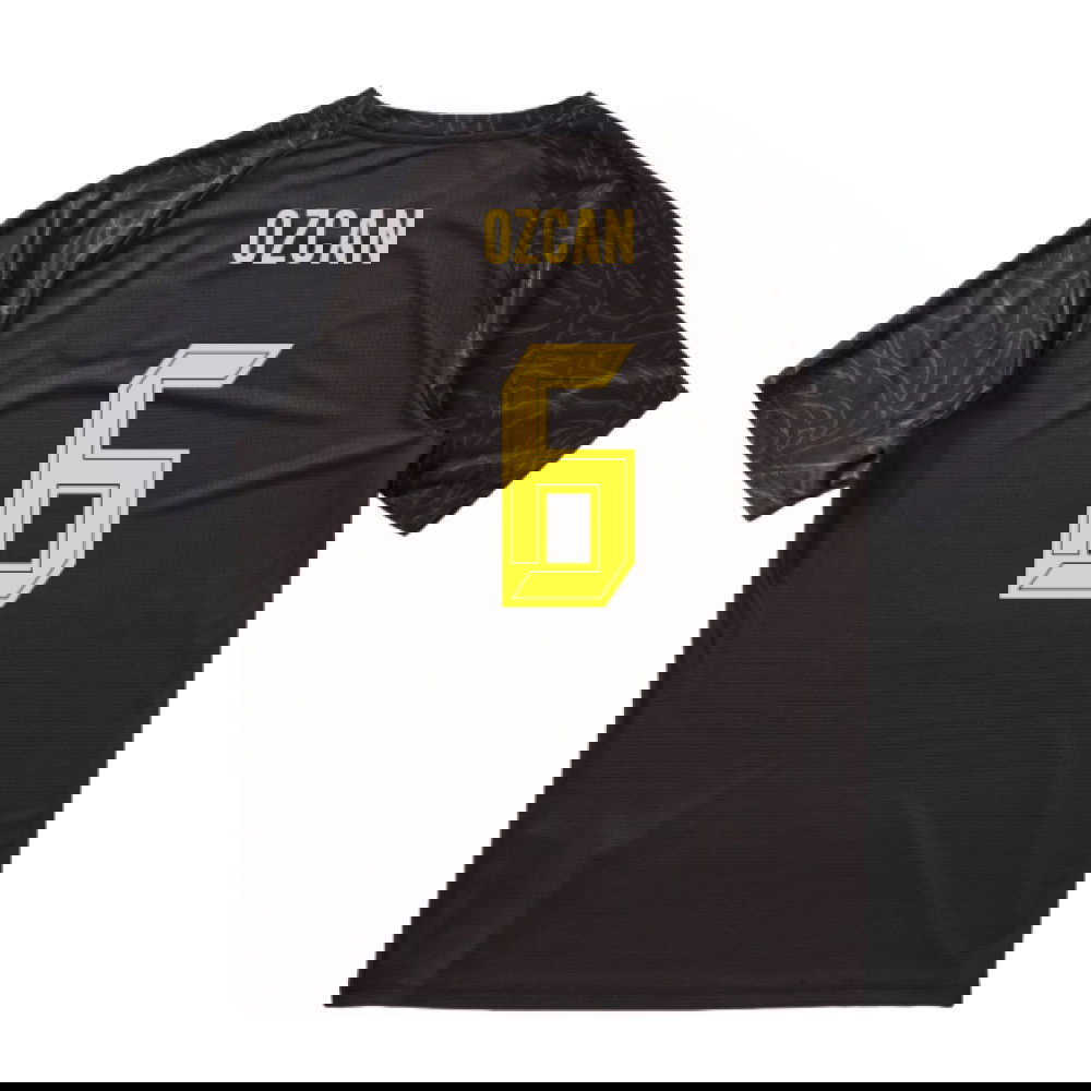2025-2026 Borussia Dortmund Warm Up Jersey (Black) (Ozcan 6)