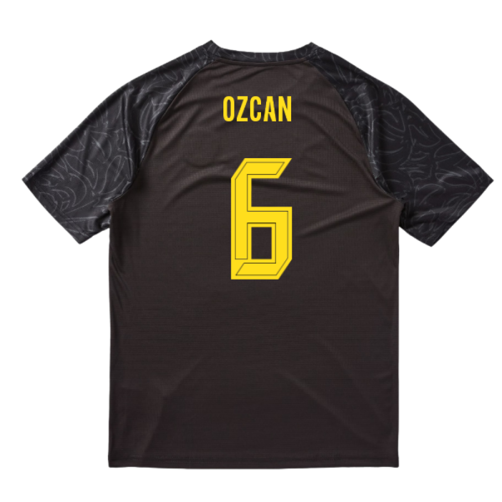 2025-2026 Borussia Dortmund Warm Up Jersey (Black) (Ozcan 6)