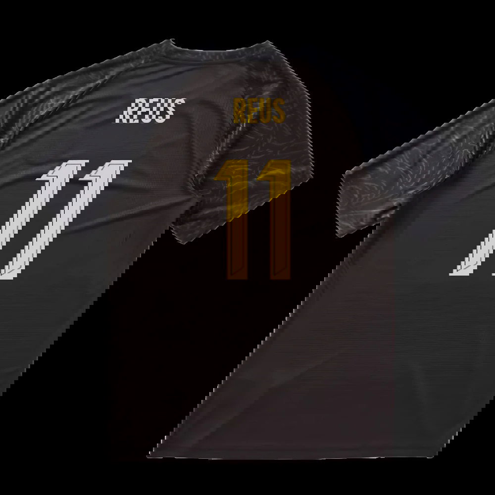 2025-2026 Borussia Dortmund Warm Up Jersey (Black) (Reus 11)