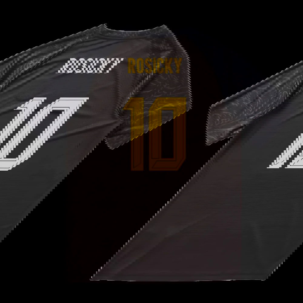 2025-2026 Borussia Dortmund Warm Up Jersey (Black) (Rosicky 10)