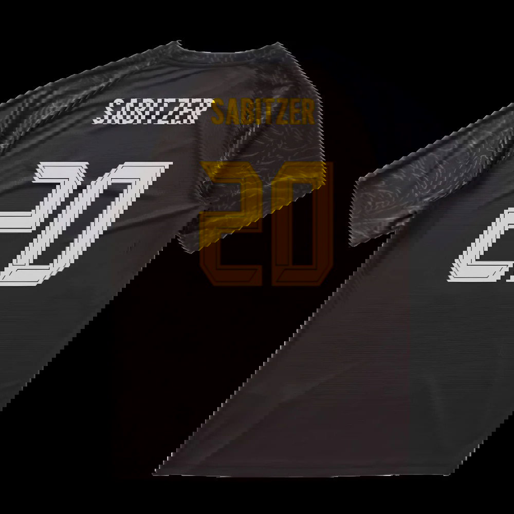 2025-2026 Borussia Dortmund Warm Up Jersey (Black) (Sabitzer 20)