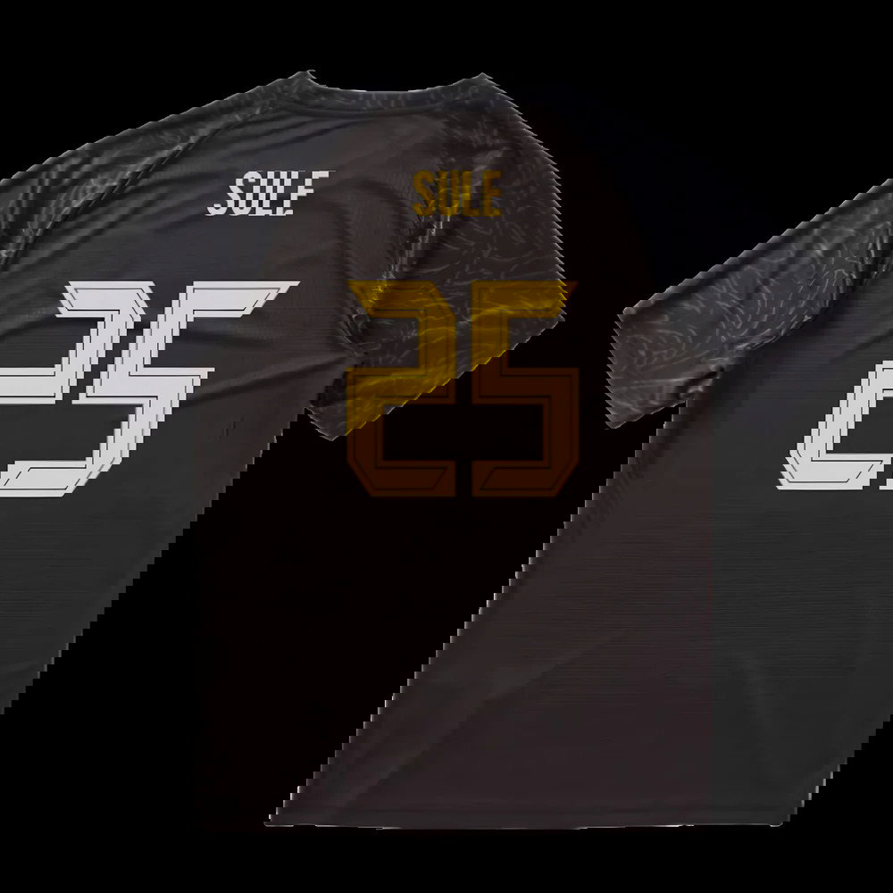 2025-2026 Borussia Dortmund Warm Up Jersey (Black) (Sule 25)