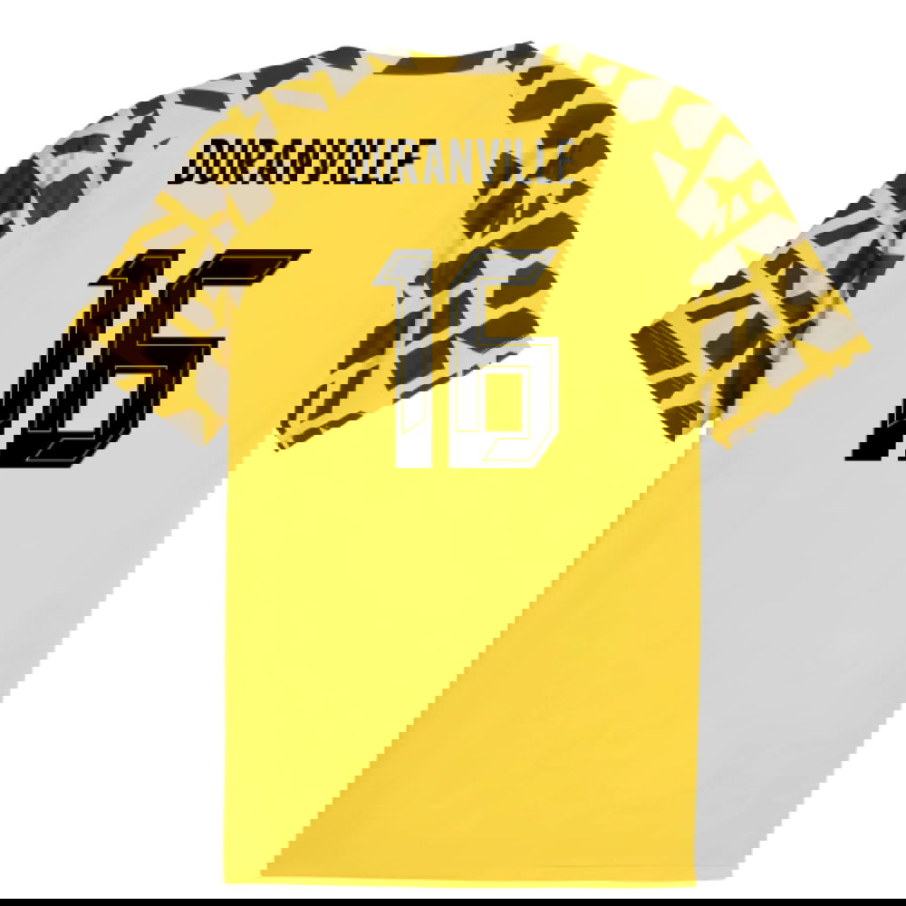 2025-2026 Borussia Dortmund Warm Up Jersey (Yellow) (Duranville 16)