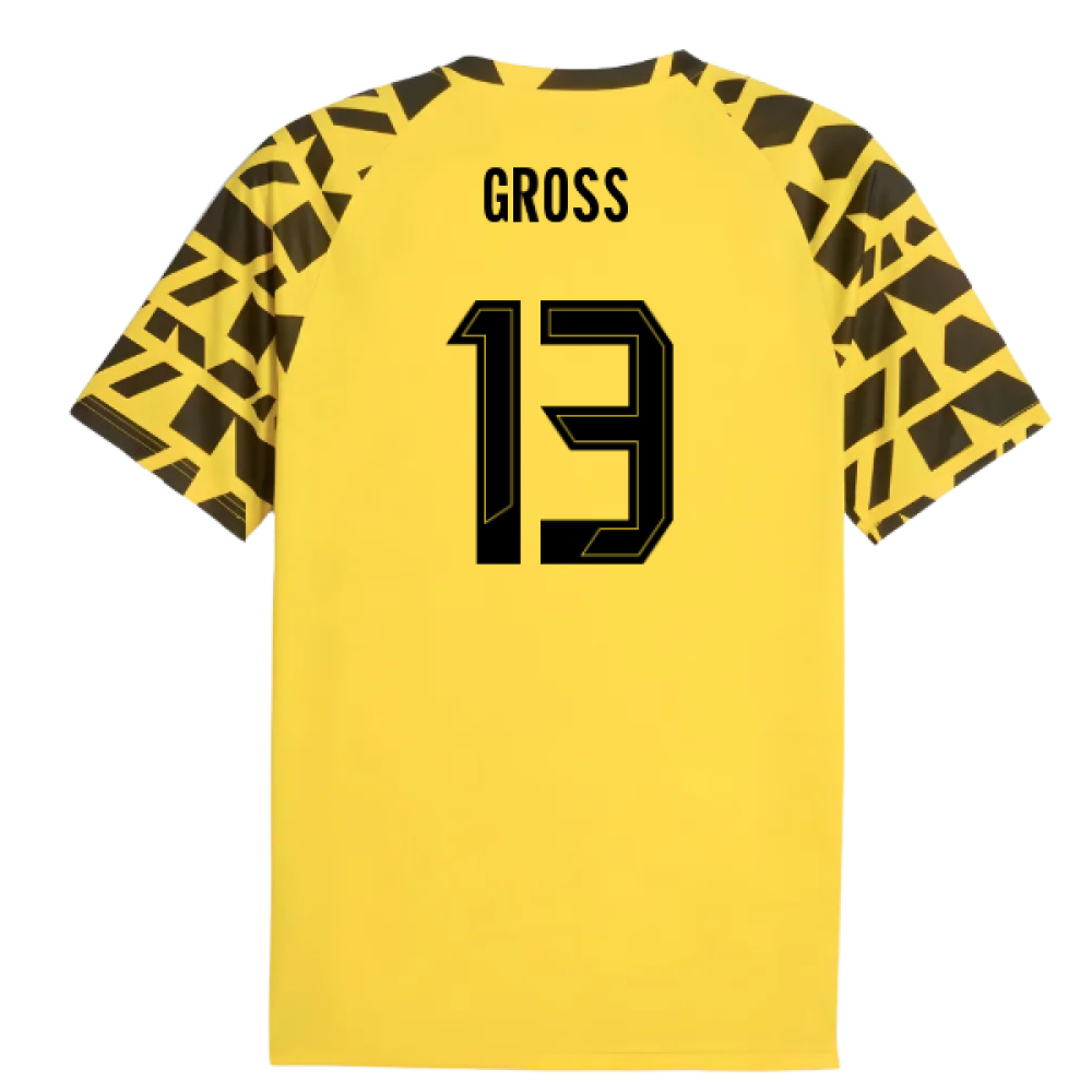 2025-2026 Borussia Dortmund Warm Up Jersey (Yellow) (Gross 13)