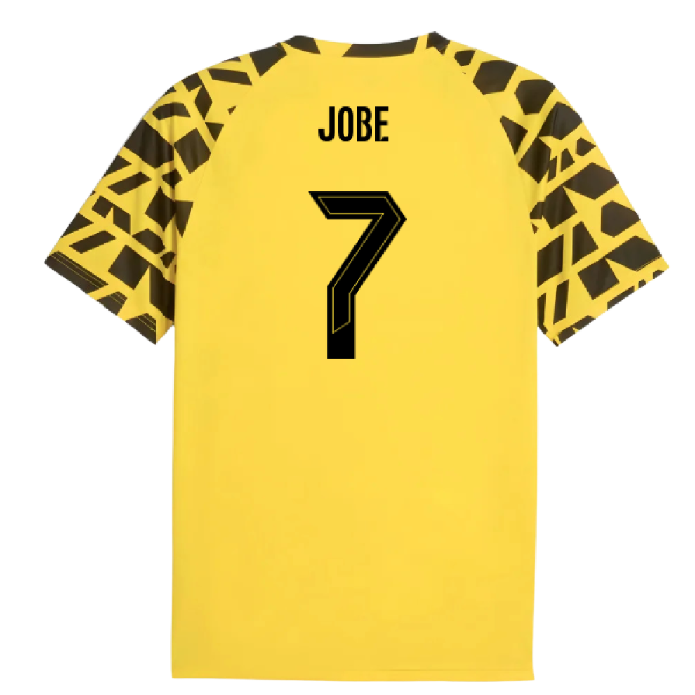 2025-2026 Borussia Dortmund Warm Up Jersey (Yellow) (Jobe 7)