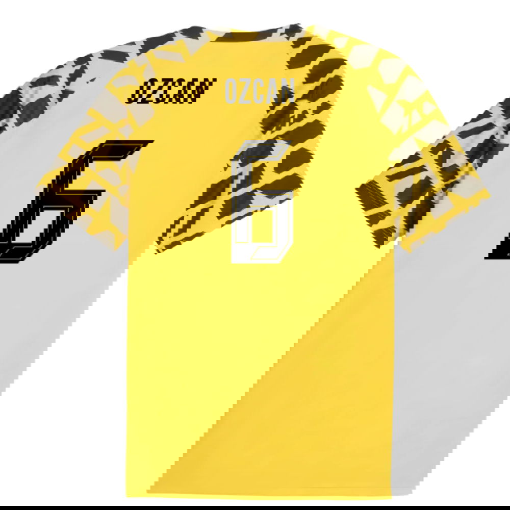 2025-2026 Borussia Dortmund Warm Up Jersey (Yellow) (Ozcan 6)