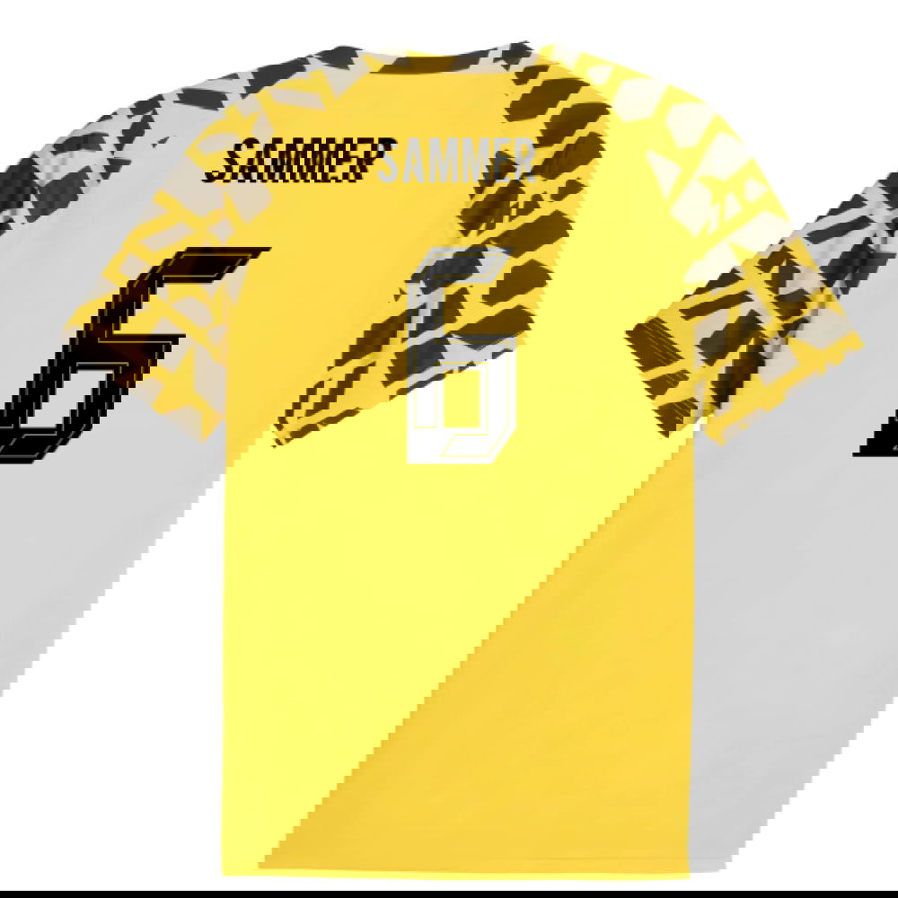 2025-2026 Borussia Dortmund Warm Up Jersey (Yellow) (Sammer 6)