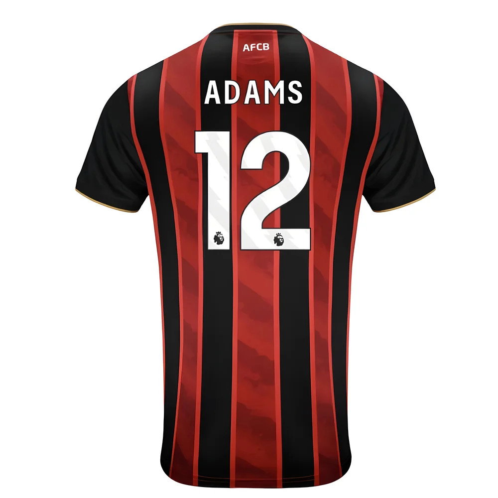 2025-2026 Bournemouth Home Shirt - Kids (Adams 12)